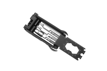 Logo trade meened foto: Jalgrattatööriistade komplekt MERAPI Schwarzwolf